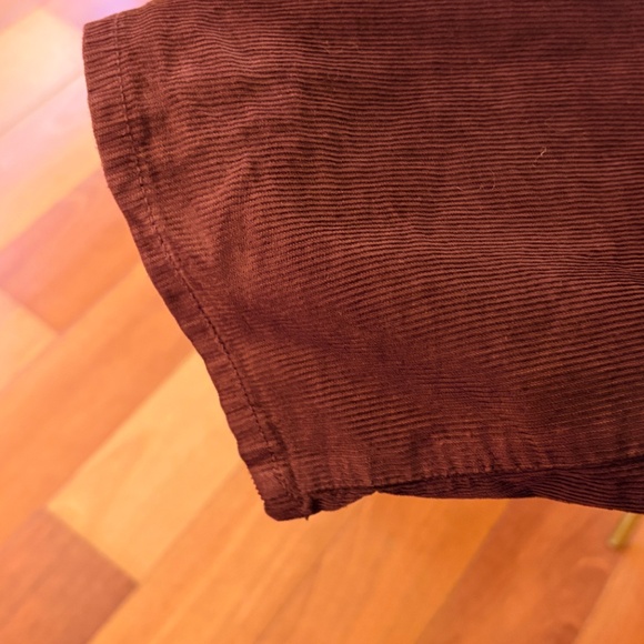 Rag & Bone Maroon Corduroy Slim Straight Pants Men's Size 29 - Picture 7 of 9